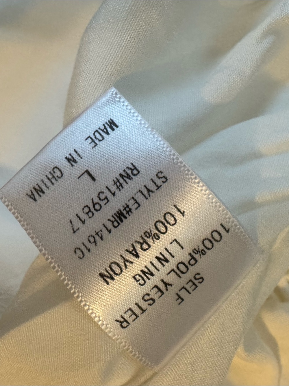 Altar’d State White Satin Flutter Sleeve Romper Size Large EUC - Picture 10 of 10